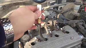 Замер компрессии на Джили СК.