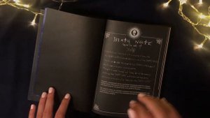 ТЕТРАДЬ СМЕРТИ | АСМР ПЕРЕЛИСТЫВАНИЕ СТРАНИЦ | ASMR FLIPPING THROUGH A BOOK | DEATH NOTE