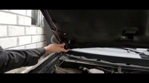 Установка газового упора капота Chevrolet TrailBlazer 1