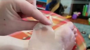 Корейские пилинг-носочки для педикюра ? | Брезгливым не смотреть ? | Невероятный результат ?Обзор