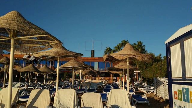 ОБЗОР ПЛЯЖА  Tropitel Naama Bay Египет в ноябре