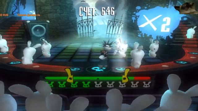 Звезда кроличьей арены. Rayman Raving Rabbids смотреть онлайн