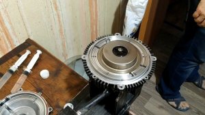 Repair of viscous fan clutch of Mercedes Sprinter - Ремонт вискомуфты фургона Mercedes Sprinter