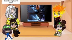 God of war characters react to Kratos {KALINGA GC}(Part-1) #godofwarragnarok #godofwar #kratos