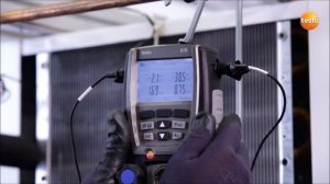 testo 570. Пусконаладка холодильной системы