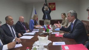 С.Лавров и И.Кассис, Нью-Йорк, 16 июля 2024 года