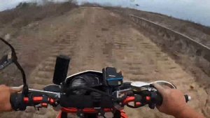 Honda xr 190 L in the Sand