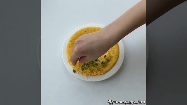 3 СПОСОБА ПОДАТЬ ОМЛЕТ КРАСИВО?⠀