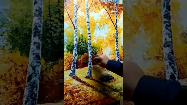 Студия "Творчество и театр". Рисуем большой холст. Часть 22 смотреть онлайн