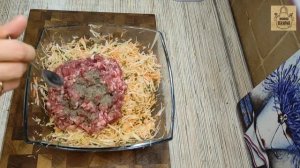 ЗАПЕКАНКА ИЗ КАПУСТЫ С ФАРШЕМ! ЛЕНИВЕЕ ЛЕНИВЫХ ГОЛУБЦОВ!