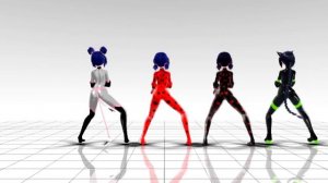 mmd miraculous ► bla bla bla ► anime hentai dance