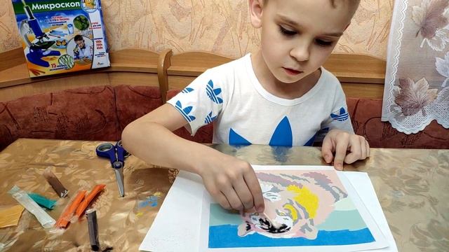 Картина фреска из песка ПОДЕЛКИ ИЗ ЦВЕТНОГО ПЕСКА смотреть онлайн