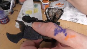 I'm Sculpting a Ork Deff Dread - Part Two: The Paintjob