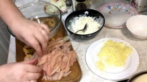 Куриное филе с сыром. Сытно вкусно ароматно