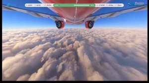 [MSFS 2020] Geneva to Heathrow using TCA Joystick and Throttle