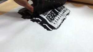 Печать на футболках. Линогравюра. Творчество. Высокая печать