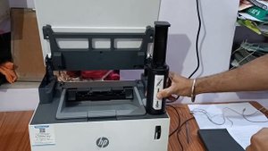 How To Refill HP Neverstop Laser Printer | MFP 1200W | Toner Kit Catridge 103A |