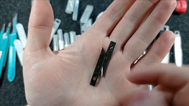 Мои ножи скальпельного типа, для ювелирной работы. Опыт использования в работе. смотреть онлайн