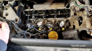 Если меняете ремень ГРМ — сразу регулируйте зазоры клапанов, Opel Vivaro 1.9d (F9Q762)