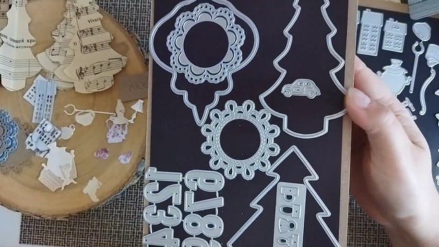 Обзор дизайнерской посылки от "Hobby-time". Ножи для вырубки. Скрапбукинг. смотреть онлайн