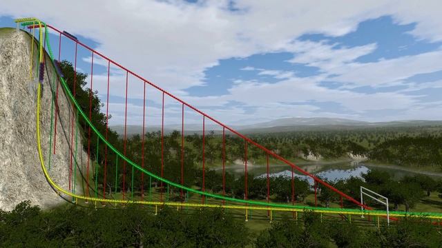 No Limits Roller Coaster 2 - Brachistochrone Test смотреть онлайн