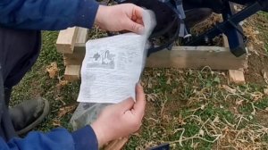 Картофелесажалка МК, однорядная, модель КСТ, малая. Арт: 00.70.06.00.00-32. Распаковка, обзор.
