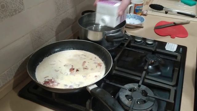 Паста, аля карбонара ) смотреть онлайн