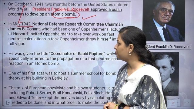 Oppenheimer : Father of Atomic Bomb || Khushboo Ma'am || Tathastu-ICS