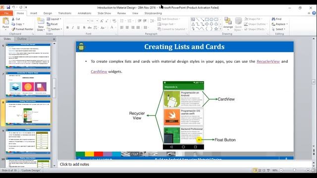 How to Build an Android App Using Material Design | Android Material Design Tutorial