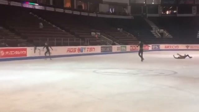 Четверной Тулуп Александры Трусовой с Юдзуру Ханю смотреть онлайн