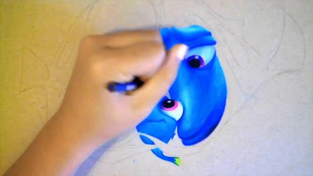 Finding Dory Drawing Time Lapse | ARTISTX смотреть онлайн