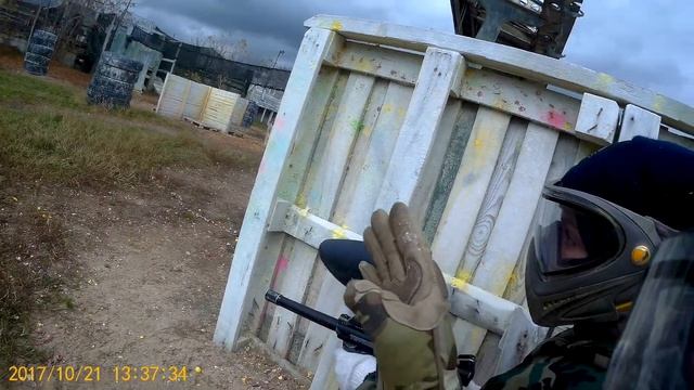 Paintball, Клуб Paintland База Полигон, 21.10.2017, Игра 1 смотреть онлайн