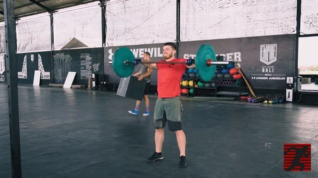 Рывок штанги в стойку с пола с паузой у коленей смотреть онлайн