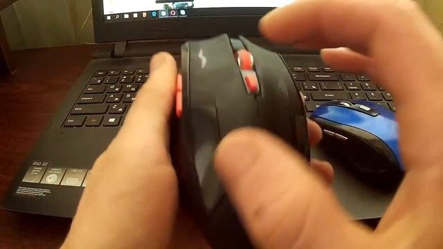 Беспроводная мышь AZZOR Алиэкспресс Перезаряжаемая игровая мышь на акумуляторе