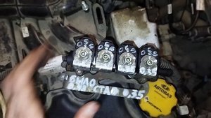Ч.7 Врезка штуцеров ГБО в коллектор 16кл ваз, нарезка резьбы, скрытый монтаж рампы, в конце лайфхак