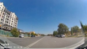 Ургенч. Прогулка на машине по ул  Гурленской и 4 му микрорайону