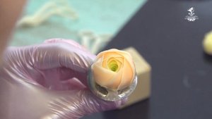 Ранунклюс из масляного крема buttercream