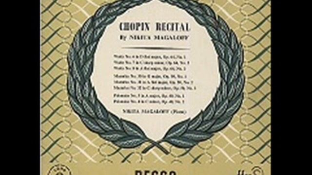 CHOPIN - Mazurka Op. 50 (No. 1, 2, 3) - Nikita Magaloff (Piano) смотреть онлайн
