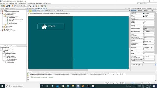 Part-8 JAVA-Fees Management System |Designing Add Fess Page -1| Unique Developer смотреть онлайн