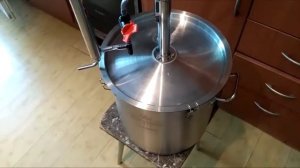 Бражная (ректификационная) колонна на котле Люкссталь (Luxstahl)