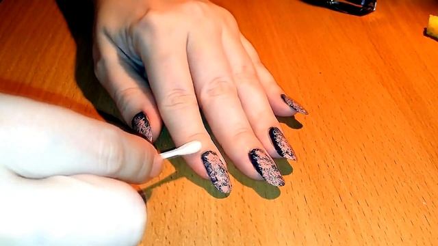 Идеи МАНИКЮРА. Мраморный ДИЗАЙН ногтей. Маникюр ГУБКОЙ.