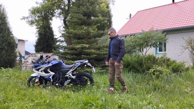 Опыт использования мотоцикла. Racer Storm RC250XZR-A смотреть онлайн