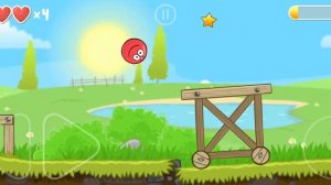 red ball 4 знакомство с игрой - первые 5 уровней!!!