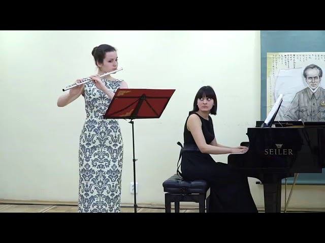 P.Hindemith - Flute Sonata. 2 And 3 Mvt/П.Хиндемит - Соната (Александра Зверева - флейта)