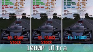 Ryzen 5 5600 VS Ryzen 5 5600X VS Core I5 12400/12400F Gaming Benchmark 1080P RTX 3080Ti