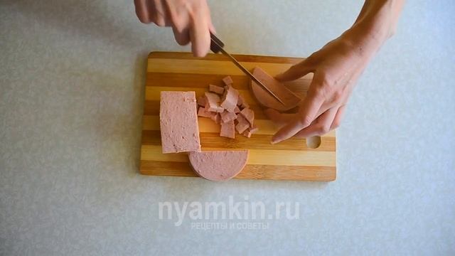 ОКРОШКА НА КЕФИРЕ - очень вкусный деревенский рецепт