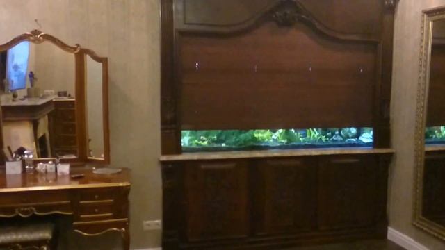 аквариум в стене (спальня 1800литров) смотреть онлайн
