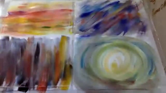 Несколько фонов.Правополушарное рисование смотреть онлайн