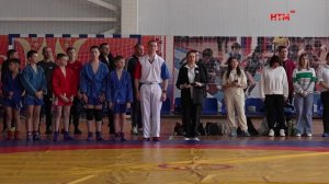 Открытый турнир по самбо в селе Кочелаево.