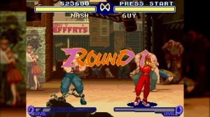 ナッシュ(Nash/Charlie) - STREET FIGHTER ZERO2(SFC/SNES) - LS-58-01